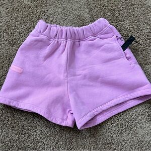 SET Active Pink High-Waisted Sweatshorts